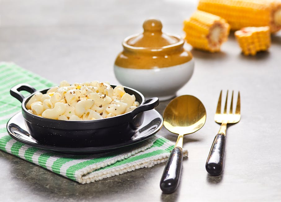 Proteinrik Mac & Cheese med pølse