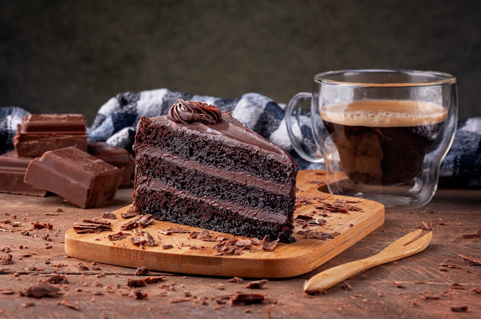 Paleo sjokolade- og espressokake