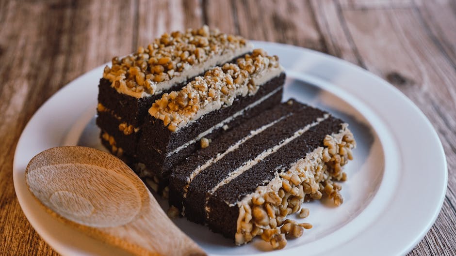 Babickas valnøttkake med sjokoladekrem