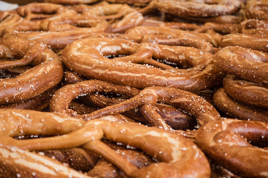 Glutenfrie pretzels med pretzelsalt