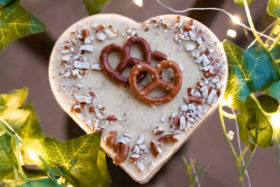 Gresskarkrydder-pretzels med sjokolade