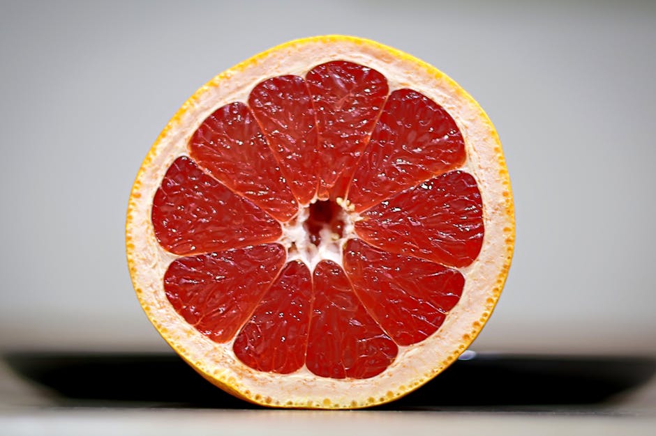 Grillet krydret grapefrukt med kanel og muskat