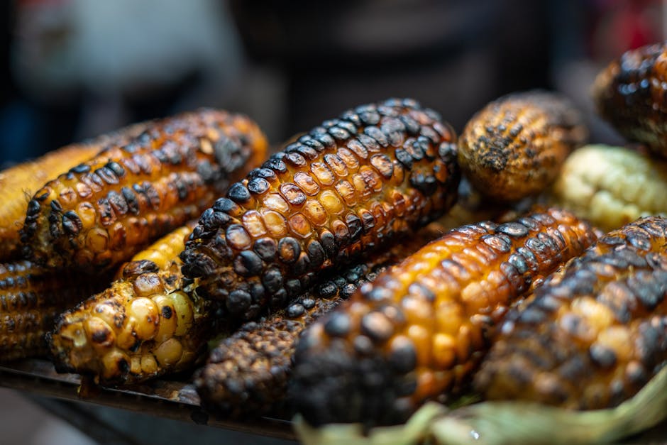Latino-inspirerte maiskolber med sitrus og chili