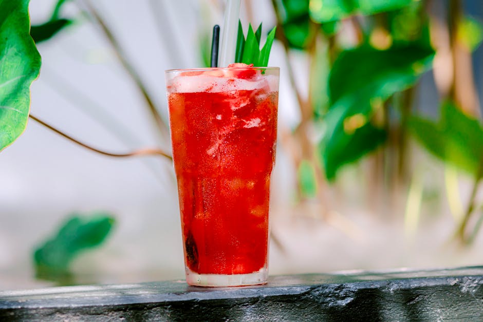 Forfriskende soursop-punch