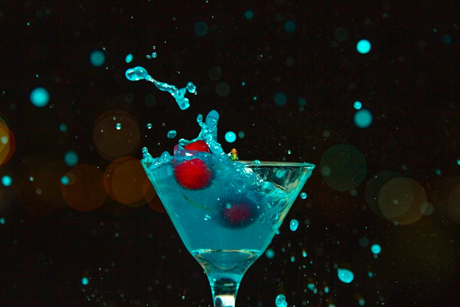 Kirstins svarte kirsebær Martini