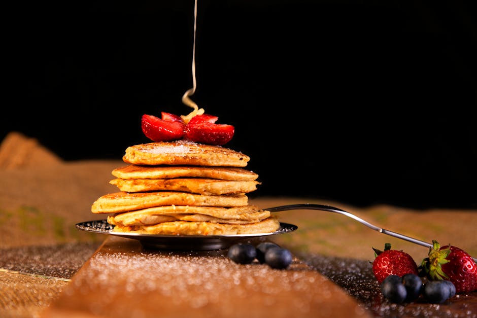 Sunne fullkornspannekaker med amarant og chiafrø