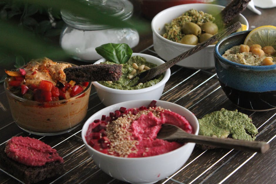 Tomat- og pestohummus