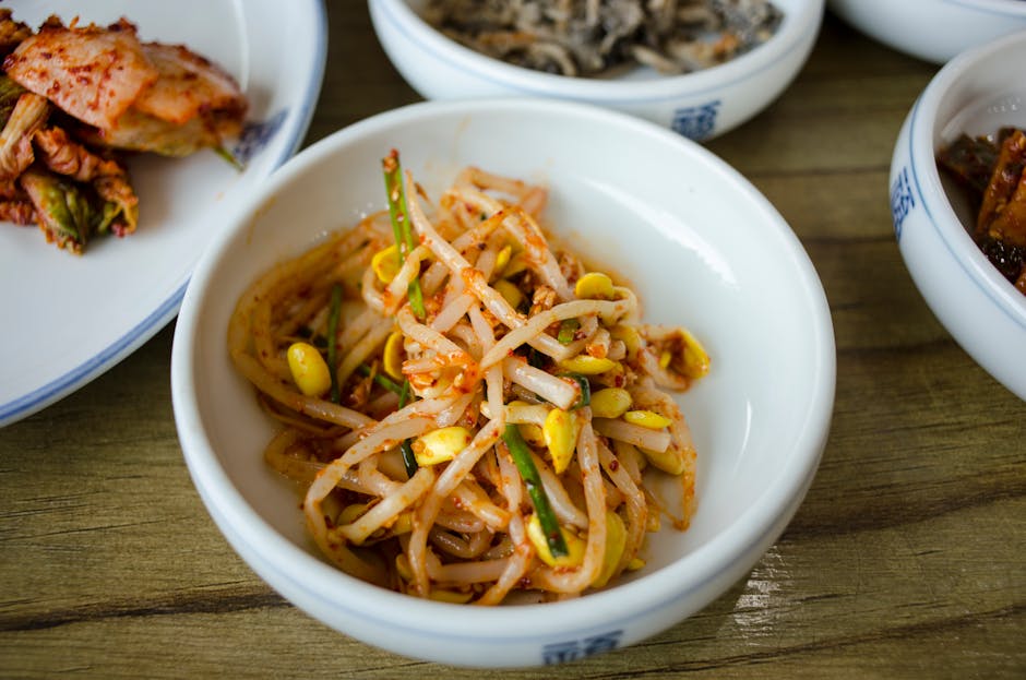 Sukju Namul (Koreansk mungbønnesalat)