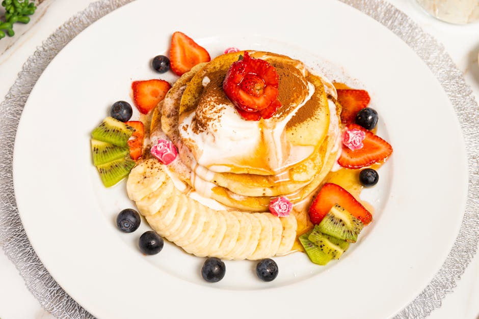 Gresskarpannekaker med kanelsirup