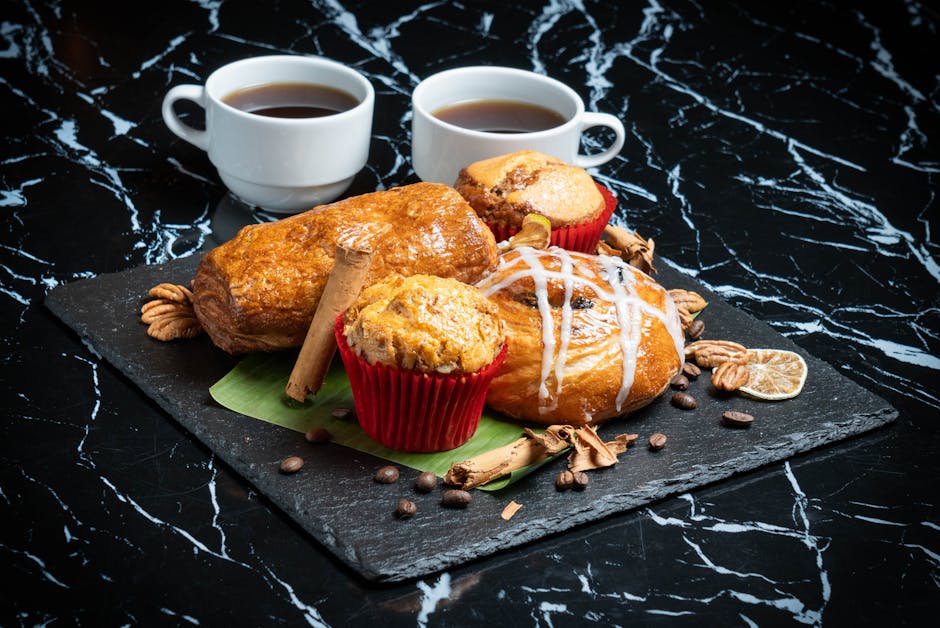 Søtpotetmuffins med pekannøttstreusel