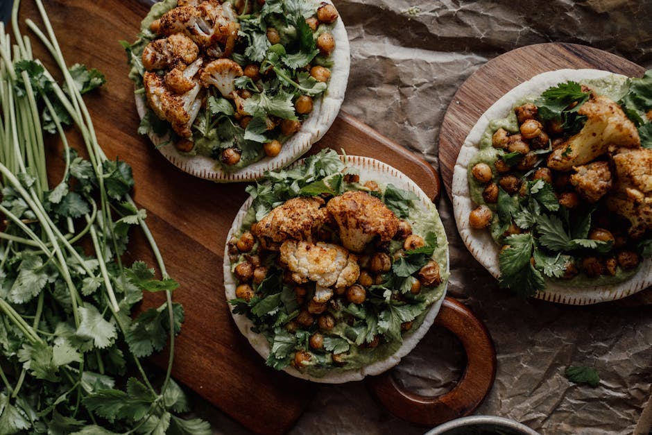 Falafelbakt blomkål