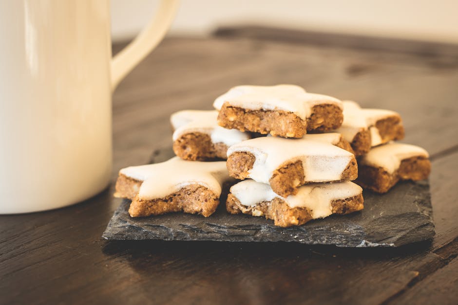 Veganske søtpotetkjeks med kanel