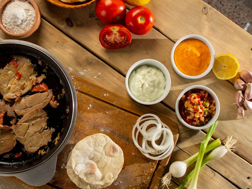 Ristet rabarbra, hvitløk og løk grillsaus