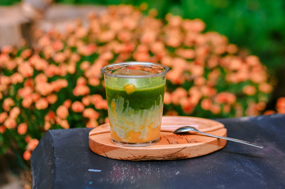 Forfriskende Mango Grønn Te Frappuccino