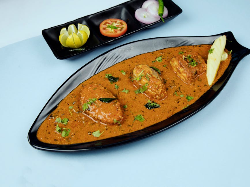 Pomfret Macher Jhaal (Indisk fiskecurry)