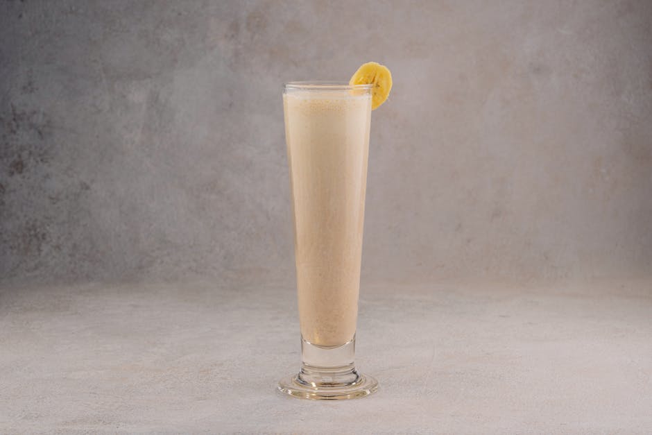 Peanøttsmør- og banansmoothie