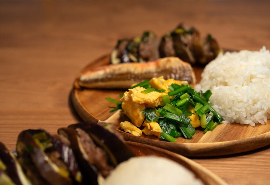 Japansk eggerøre med grillet sild