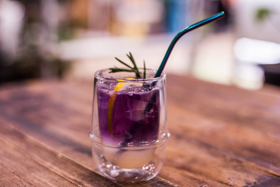 Rosmarin-Concord Shrub (Alkoholfri)