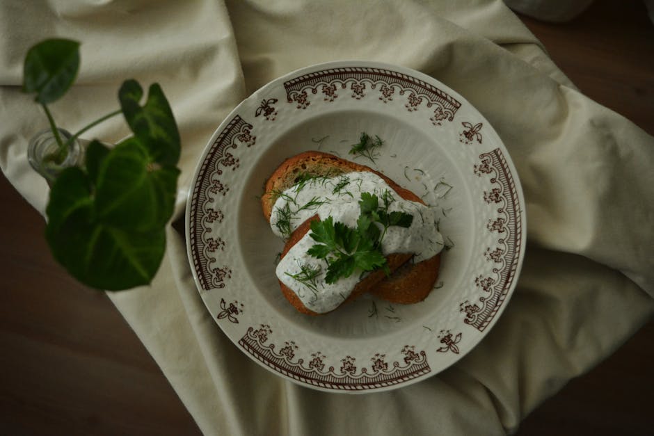 Enkel frittata med dill og persille
