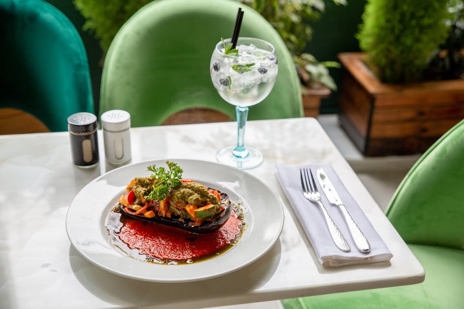 Frisk sitron- og myntesaus