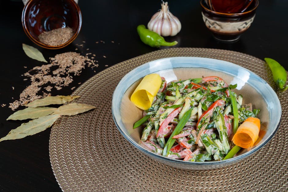 Kokt gulrotsalat med ristet spisskummen-dressing