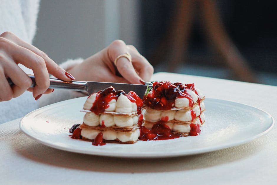 Bringebær Crème Fraîche Puff