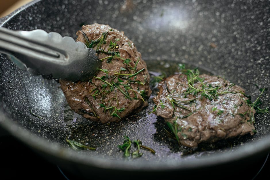 Panestekt ribeye med porcini og rosmarin