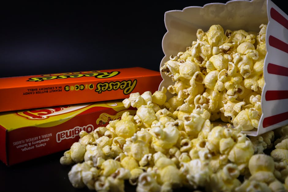 Pekannøtt Praline Popcorn