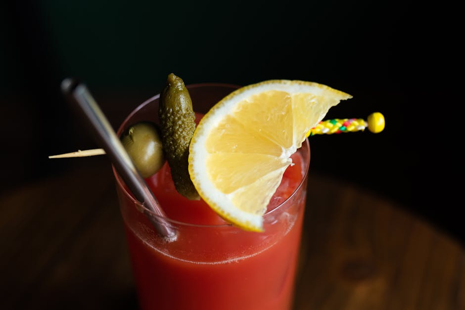 Gazpacho Bloody Mary med agurk