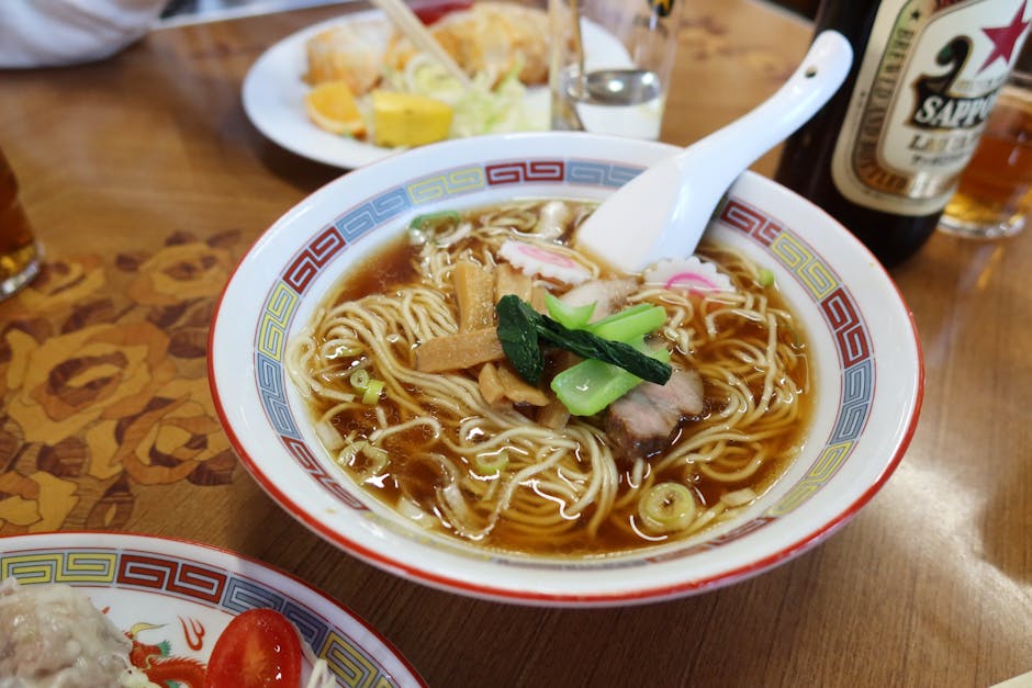 Autentisk Shoyu Ramen med Svinekam