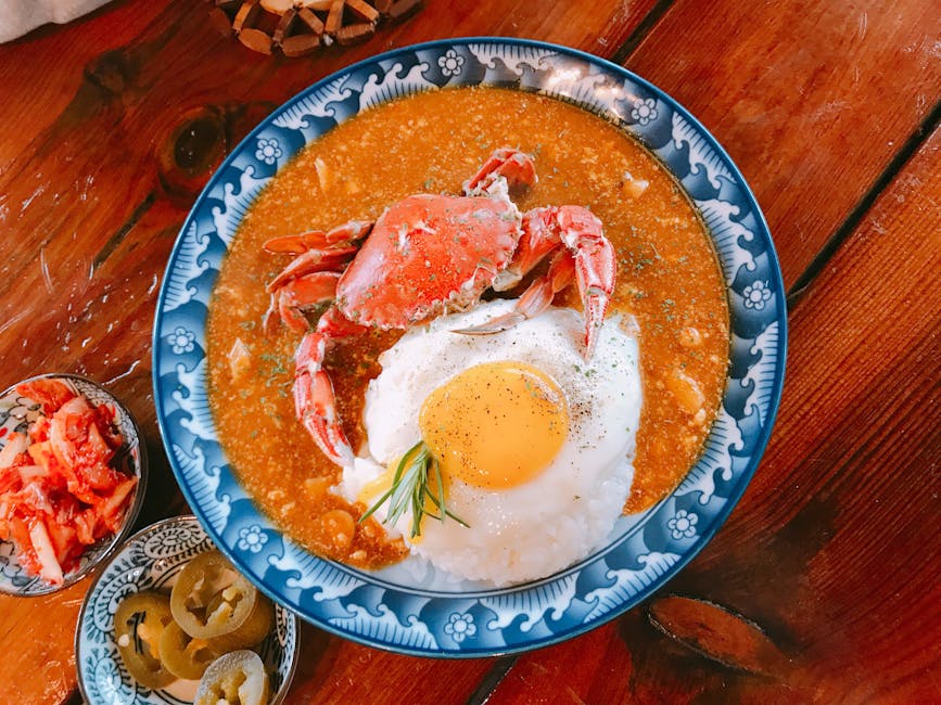 Krydret krabbecurry fra Kerala