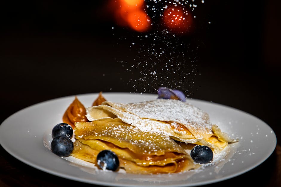 Calvados-omelett med eplebrandy