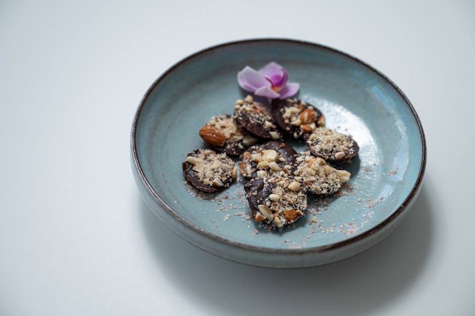 Vegansk sjokolademiks med kakaonibs