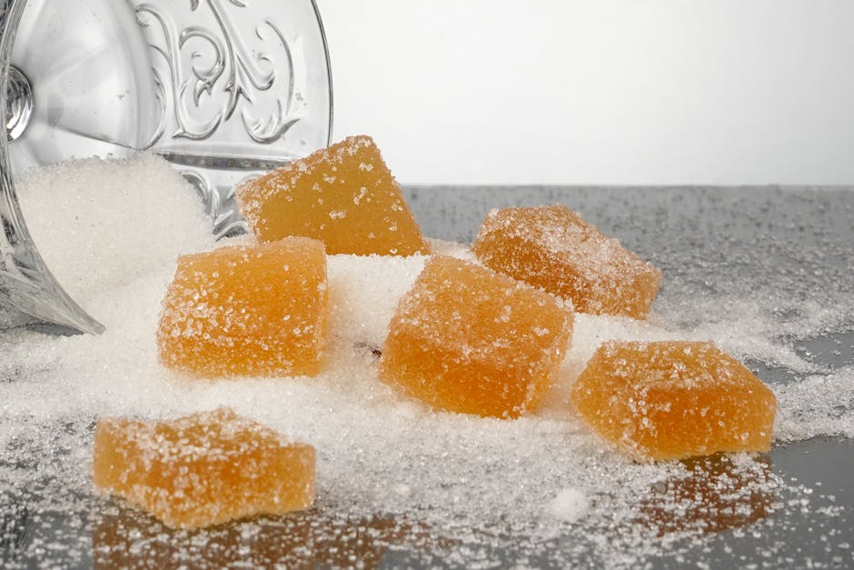 Kandisert grapefruktskall