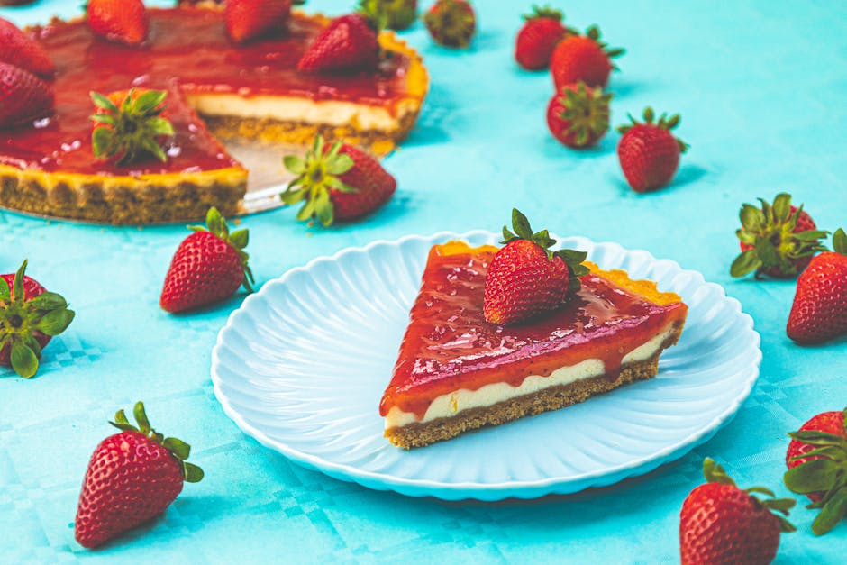 Mascarpone-ostekakepai med nektariner