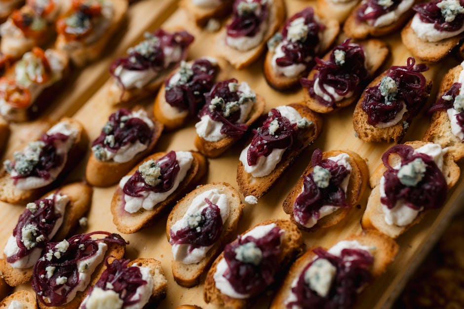 Grønnkål- og pecorino-crostini