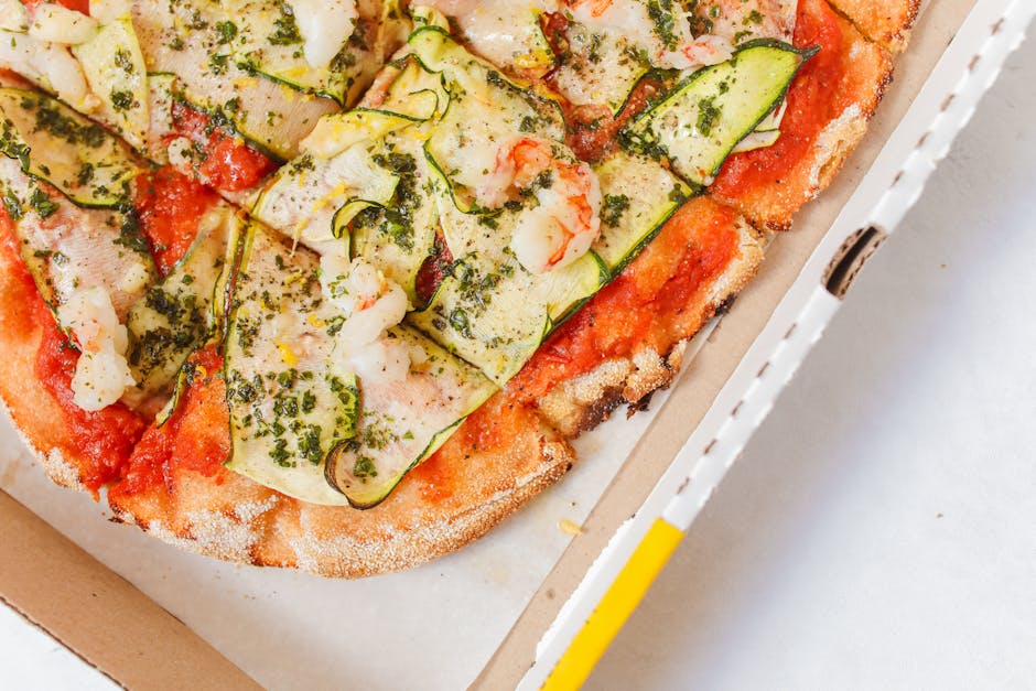 Sommerpizzaer med kikerter og middelhavssmak