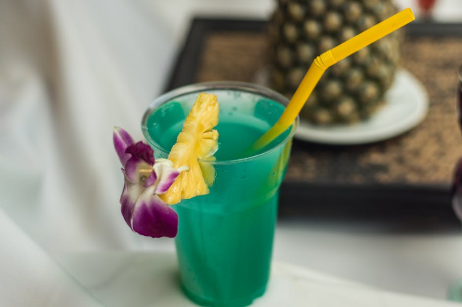 Aqua Pearl cocktail