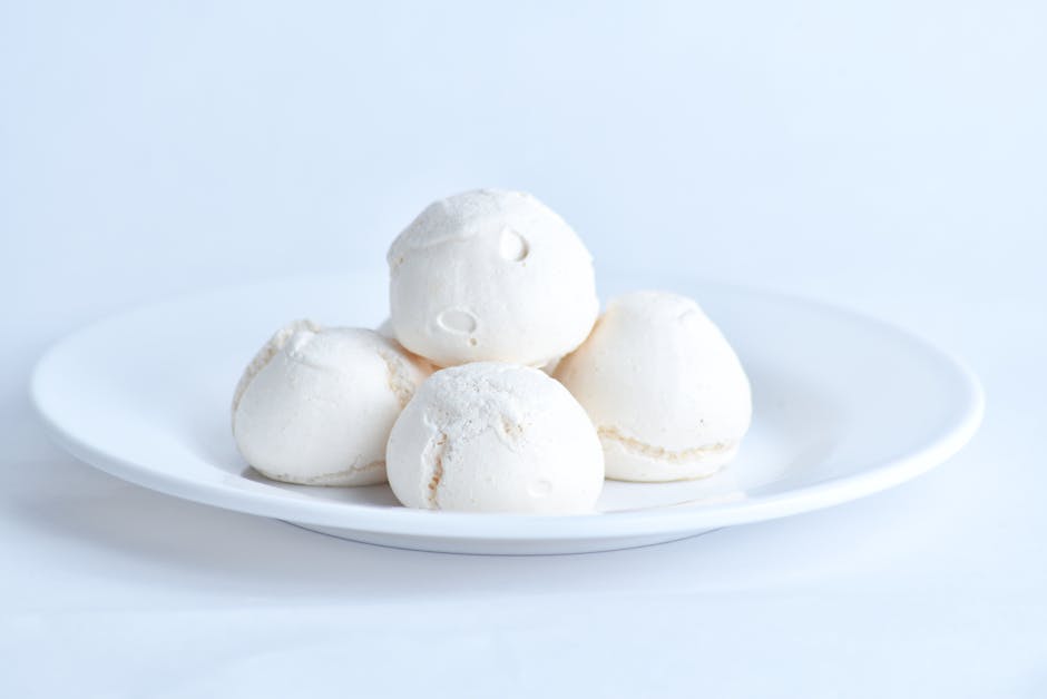 Mocha-marengs med mandler