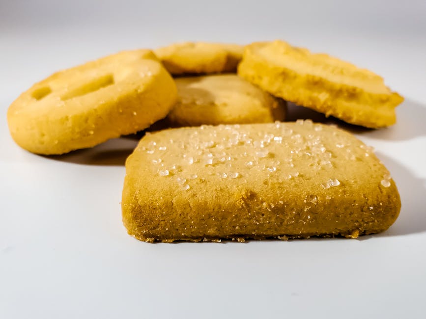 Lønnesirup shortbread