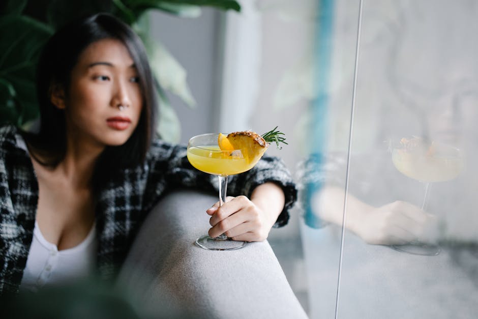 Forfriskende ananas- og appelsinmargarita