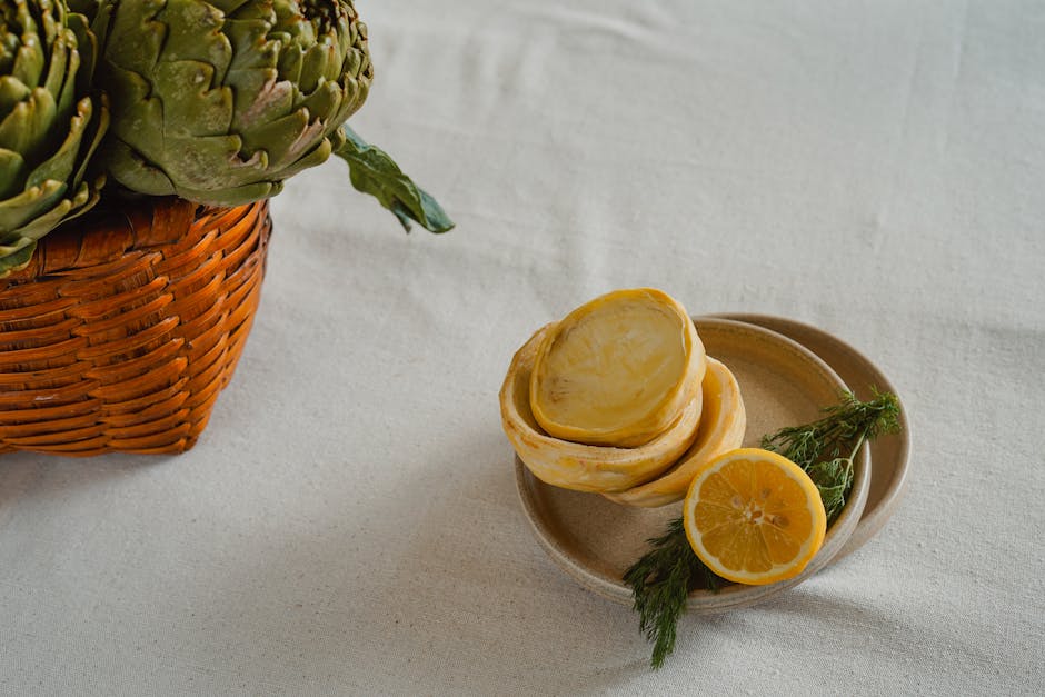 Kokte artisjokker med sitron