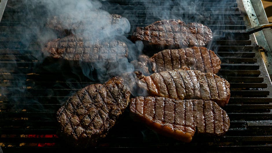 Grillet og krydret biff av indrefilet