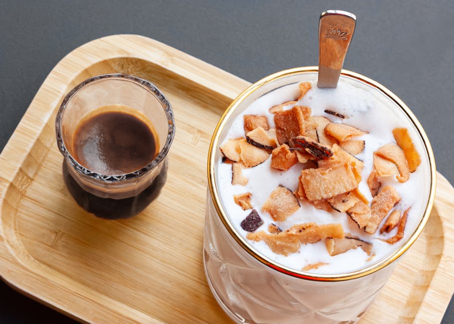 Kokos- og krembrusfloté