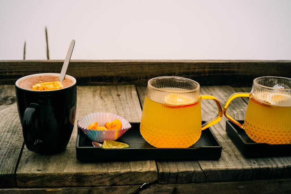 Varm aprikostoddy med bourbon