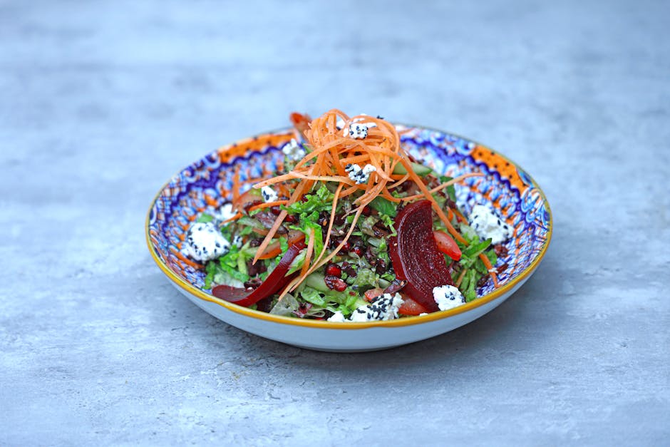 Rødbet- og appelsinsalat med fennikel og feta