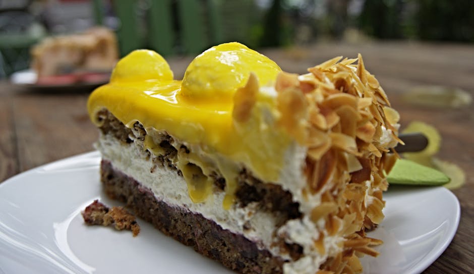 Aprikos- og mandellagkake med mascarponekrem