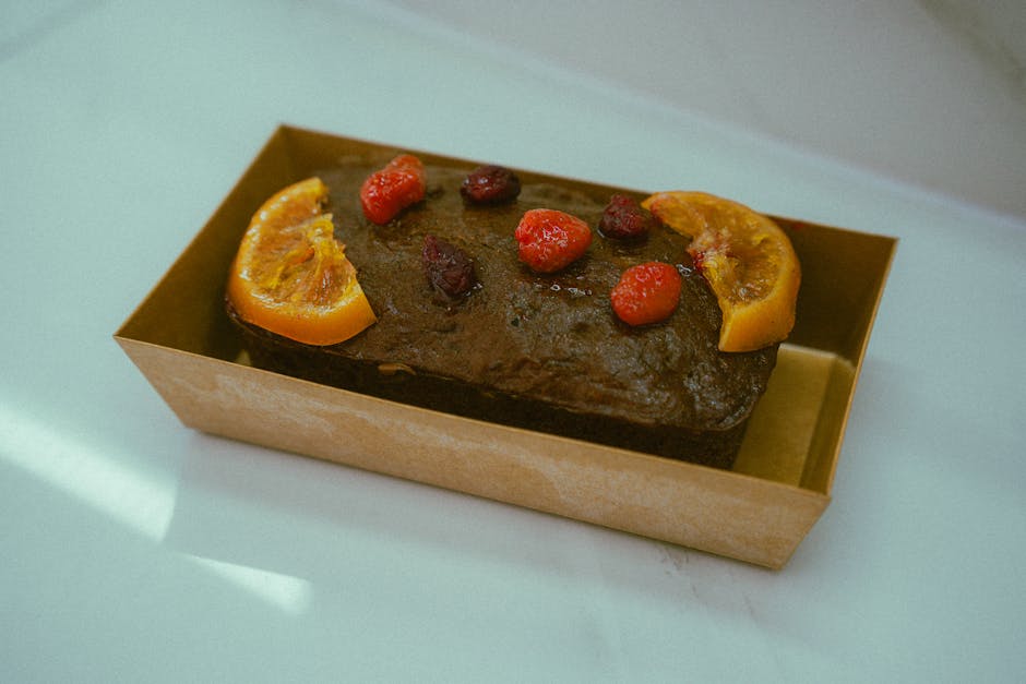 Sjokolade- og appelsinbûche de Noël