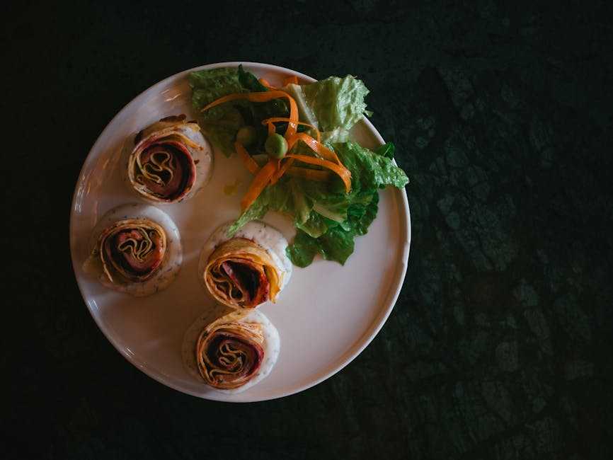 Røkelakscrêpetårn med kremostfyll