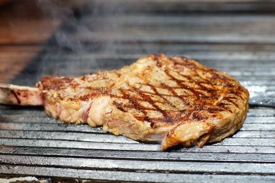 Ribeye-biffer med sautert sopp